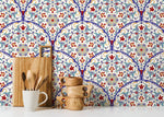 Ornate Floral Arch Wallpaper - B820 - WallTrend