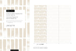 Paint Brush Dotted in Sand Wallpaper Abstract Removable and Repositionable Peel and Stick or Traditional Pre - pasted Wallpaper - ZADF - WallTrend