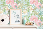 Pastel Floral Harmony Wallpaper - C409 - WallTrend