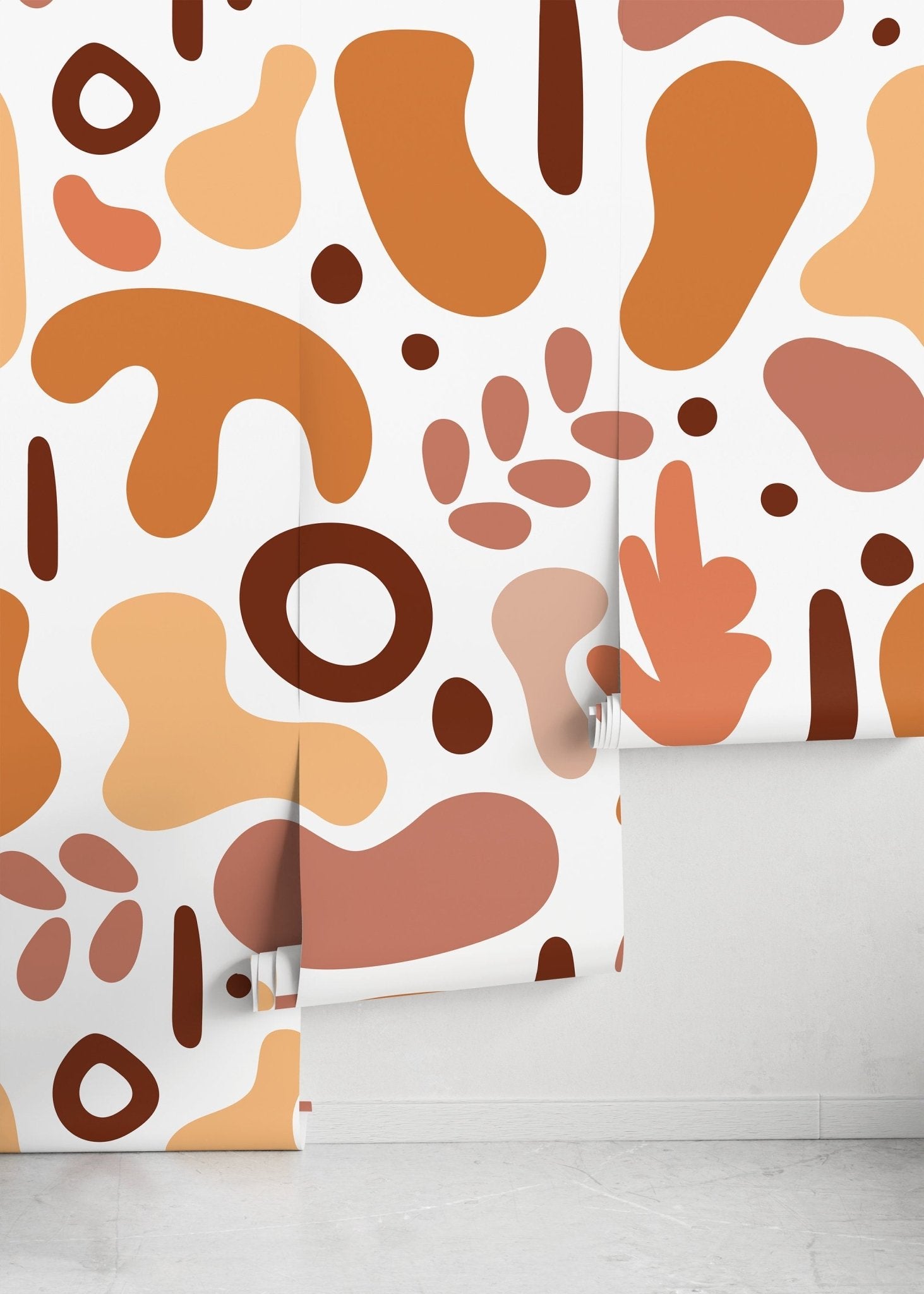 Peel and Stick Wallpaper Removable Wallpaper Contemporary Wall Mural Temporary Wallpaper Abstract Wallpaper - AS2 - B671 - WallTrend