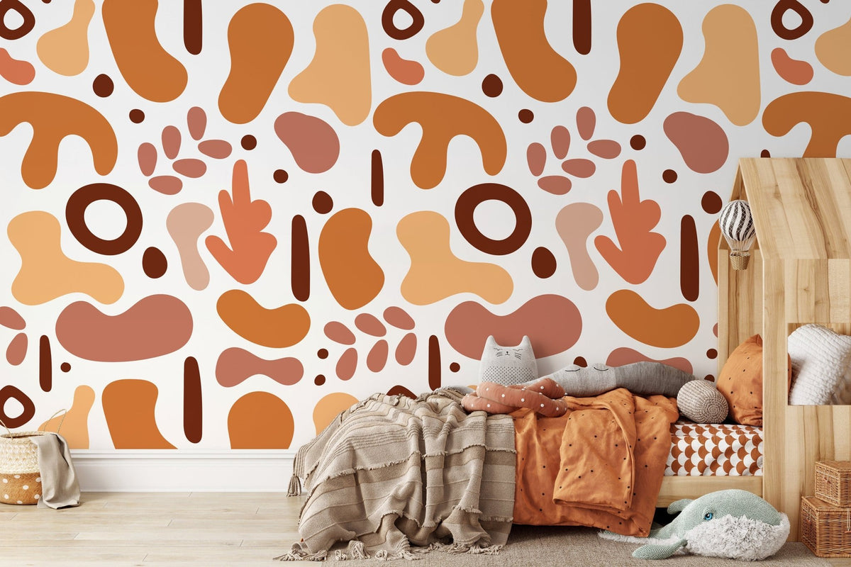 Peel and Stick Wallpaper Removable Wallpaper Contemporary Wall Mural Temporary Wallpaper Abstract Wallpaper - AS2 - B671 - WallTrend