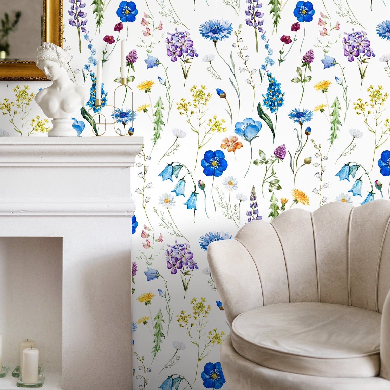 Peel and Stick Wallpaper Removable Wallpaper Wall Decor Home Decor Wall Art Printable Wall Art Room Decor Wall Prints Wall Hanging - A694 - WallTrend