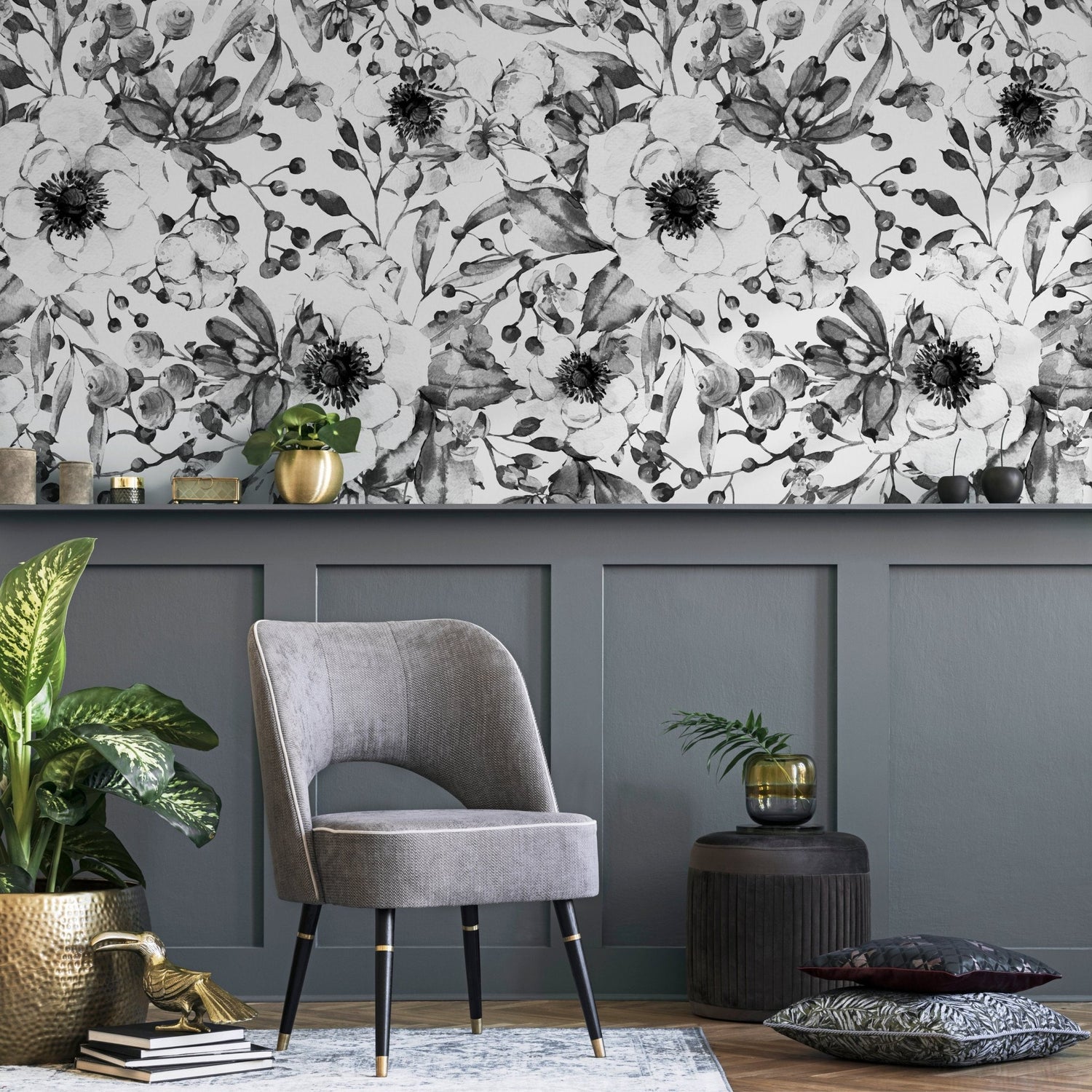 Peel and Stick Wallpaper Removable Wallpaper Wall Decor Home Decor Wall Art Printable Wall Art Room Decor Wall Prints Wall Hanging - A752 - WallTrend