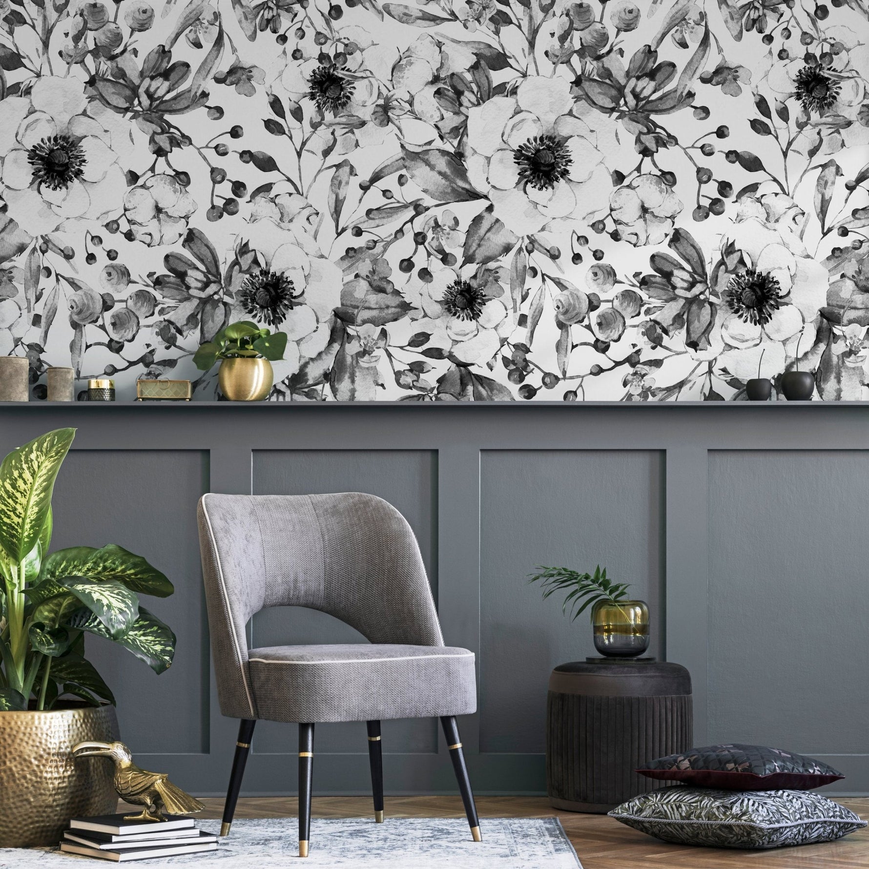 Peel and Stick Wallpaper Removable Wallpaper Wall Decor Home Decor Wall Art Printable Wall Art Room Decor Wall Prints Wall Hanging - A752 - WallTrend