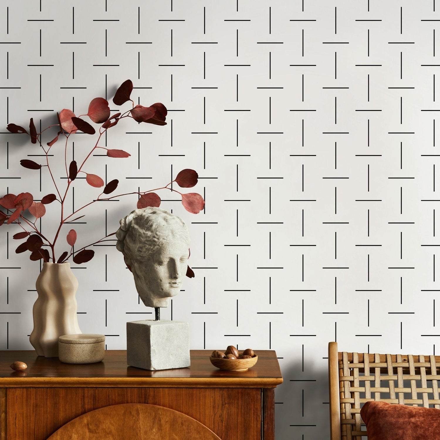 Peel and Stick Wallpaper Removable Wallpaper Wall Decor Home Decor Wall Art Printable Wall Art Room Decor Wall Prints Wall Hanging - B103 - WallTrend