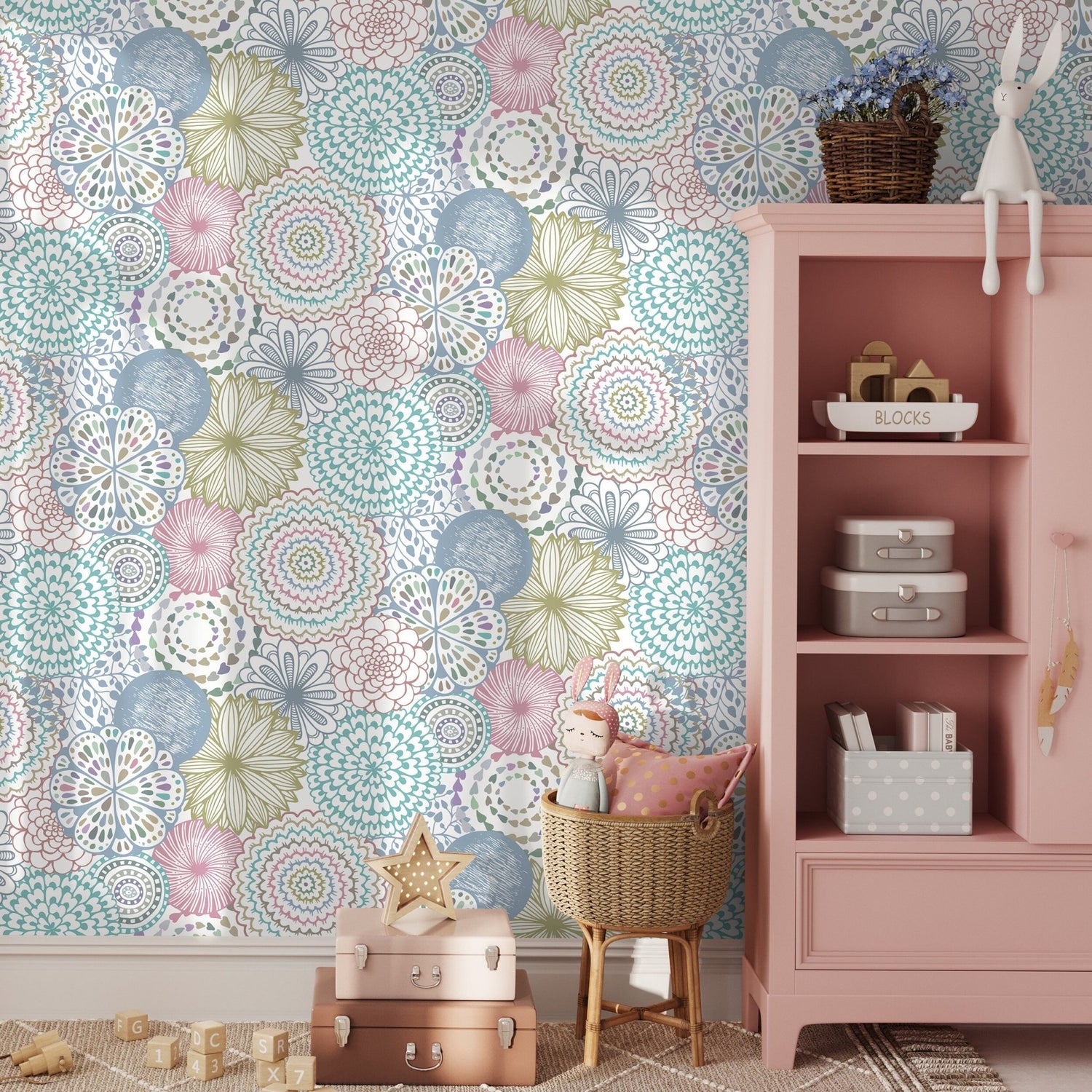 Peel and Stick Wallpaper Removable Wallpaper Wall Decor Home Decor Wall Art Printable Wall Art Room Decor Wall Prints Wall Hanging - B361 - WallTrend