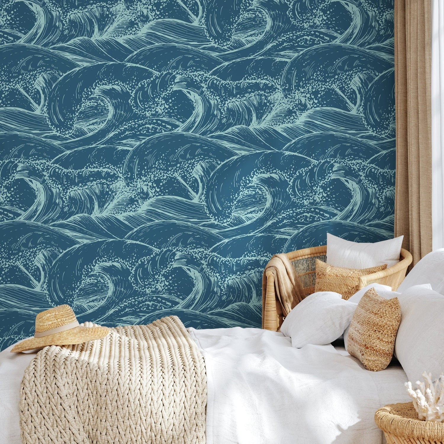Peel and Stick Wallpaper Removable Wallpaper Wall Decor Home Decor Wall Art Printable Wall Art Room Decor Wall Prints Wall Hanging - B386 - WallTrend