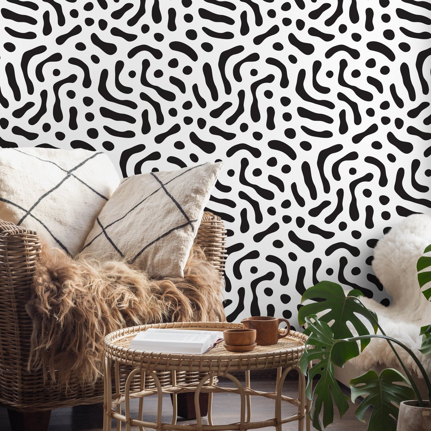 Peel and Stick Wallpaper Removable Wallpaper Wall Decor Home Decor Wall Art Printable Wall Art Room Decor Wall Prints Wall Hanging - B669 - WallTrend