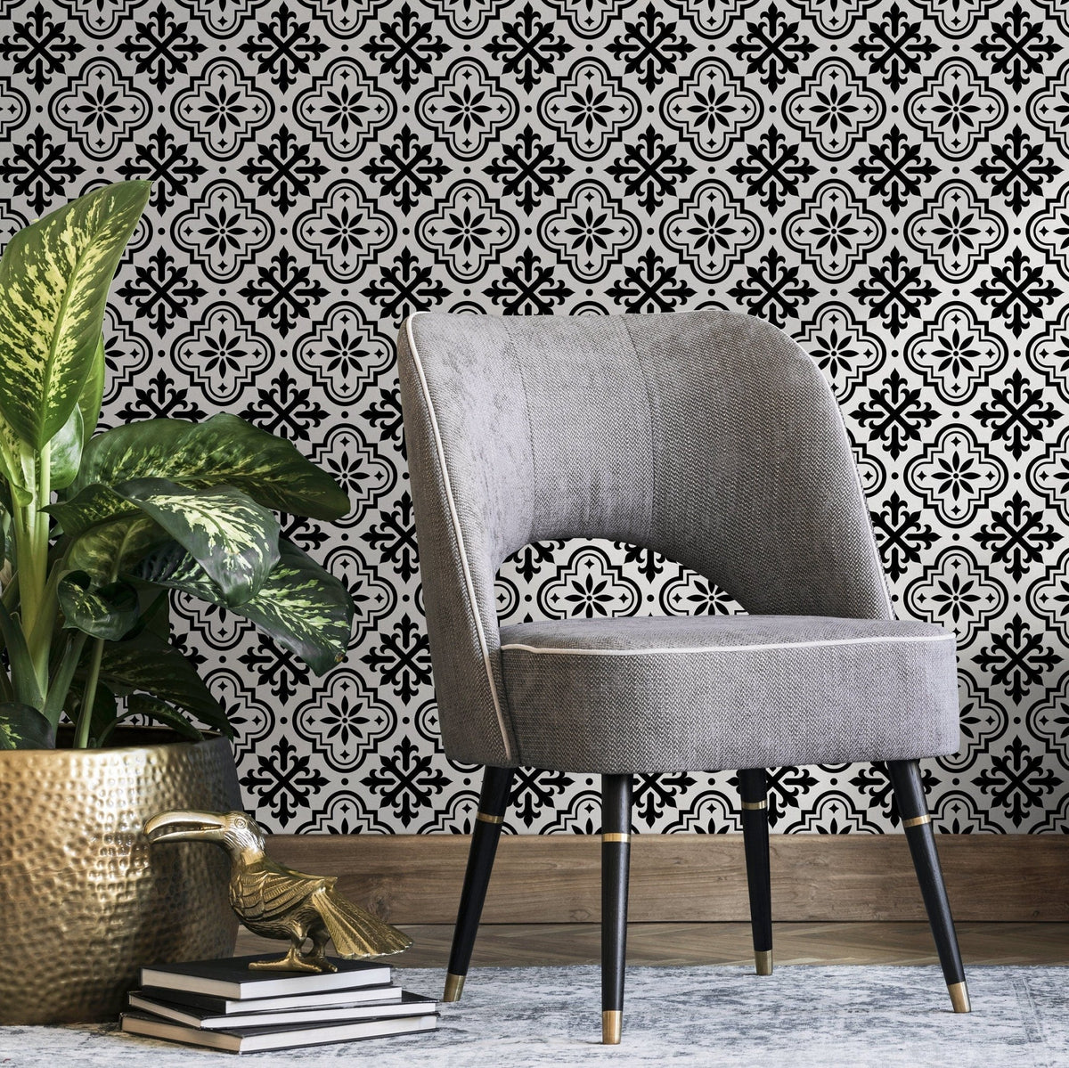 Peel and Stick Wallpaper Removable Wallpaper Wall Decor Home Decor Wall Art Printable Wall Art Room Decor Wall Prints Wall Hanging - B805 - WallTrend