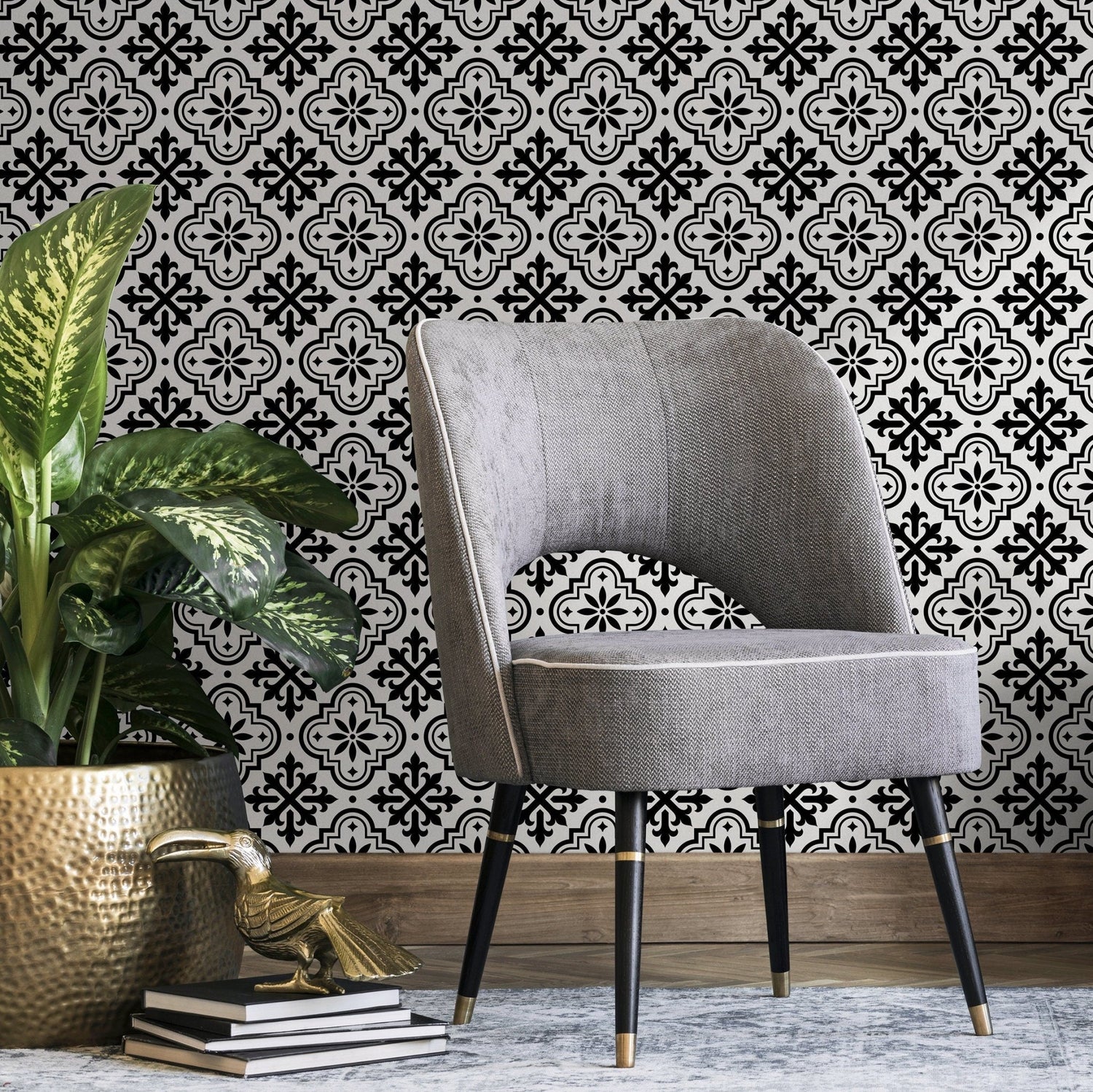 Peel and Stick Wallpaper Removable Wallpaper Wall Decor Home Decor Wall Art Printable Wall Art Room Decor Wall Prints Wall Hanging - B805 - WallTrend