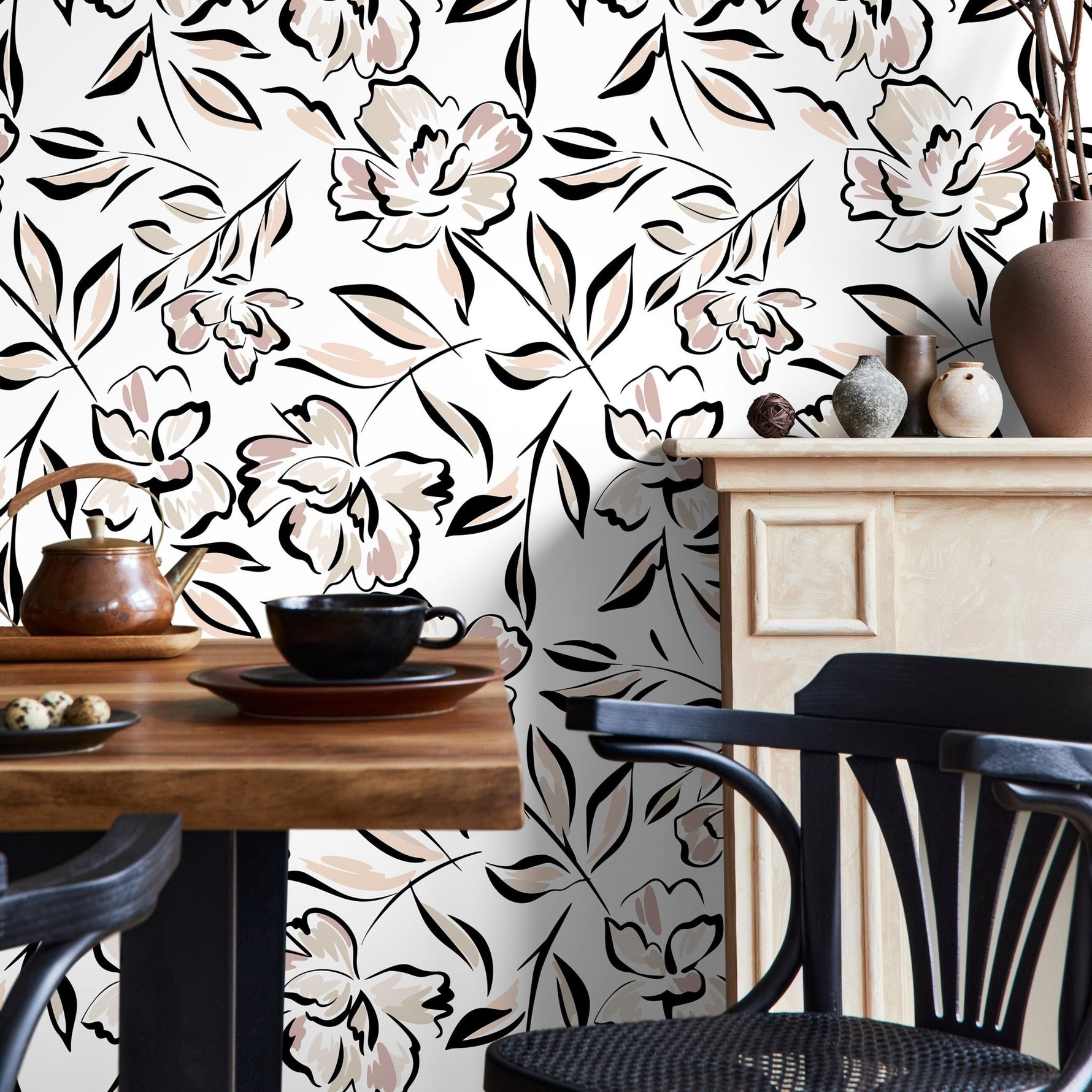 Peel and Stick Wallpaper Removable Wallpaper Wall Decor Home Decor Wall Art Printable Wall Art Room Decor Wall Prints Wall Hanging - D964 - WallTrend