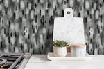 Peel and Stick Wallpaper Removable Wallpaper Wall Decor Home Decor Wall Art Printable Wall Art Room Decor Watercolor / Gray Abstract - X113 - WallTrend
