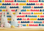 Playful Arch Pattern Wallpaper - D338 - WallTrend