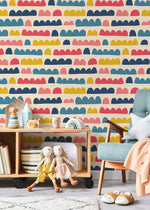 Playful Arch Pattern Wallpaper - D338 - WallTrend