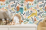 Playful Dinosaurs Wallpaper - D483 - WallTrend