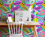Pop Art Explosion Wallpaper - B563 - WallTrend