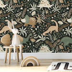 Prehistoric Fauna Wallpaper - D481 - WallTrend