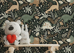 Prehistoric Fauna Wallpaper - D481 - WallTrend