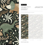 Prehistoric Fauna Wallpaper - D481 - WallTrend