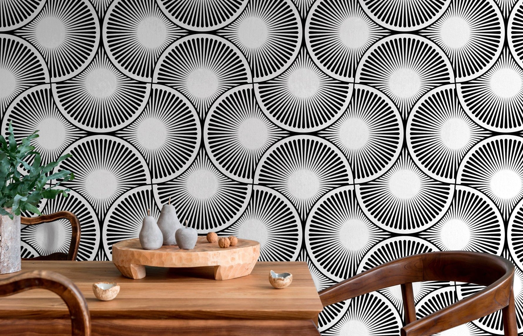 Radiant Eclipse Wallpaper - B860 - WallTrend