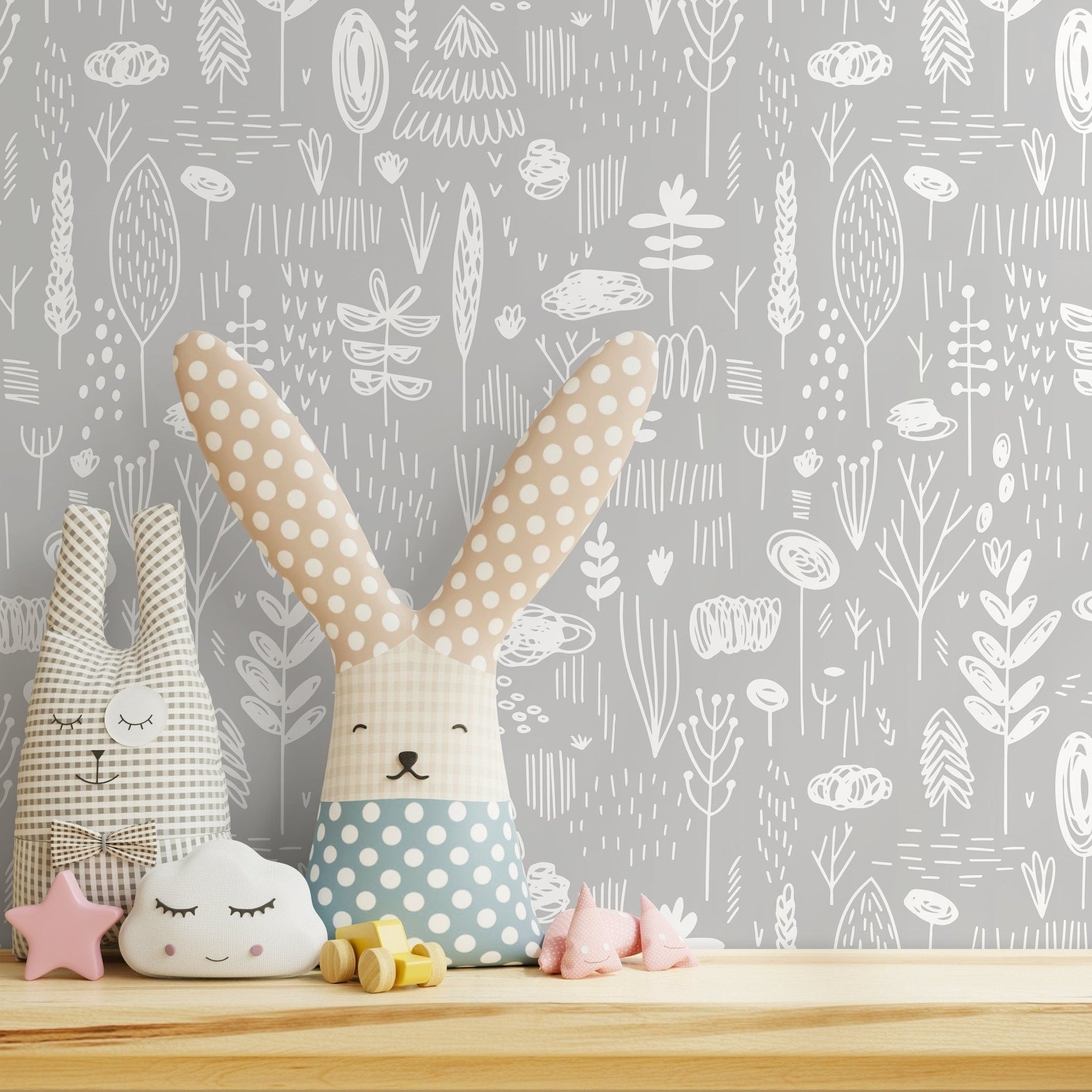 Removable Wallpaper Peel and Stick Wallpaper Minimalistic Wallpaper Room Decor Wall Art - A701 - WallTrend