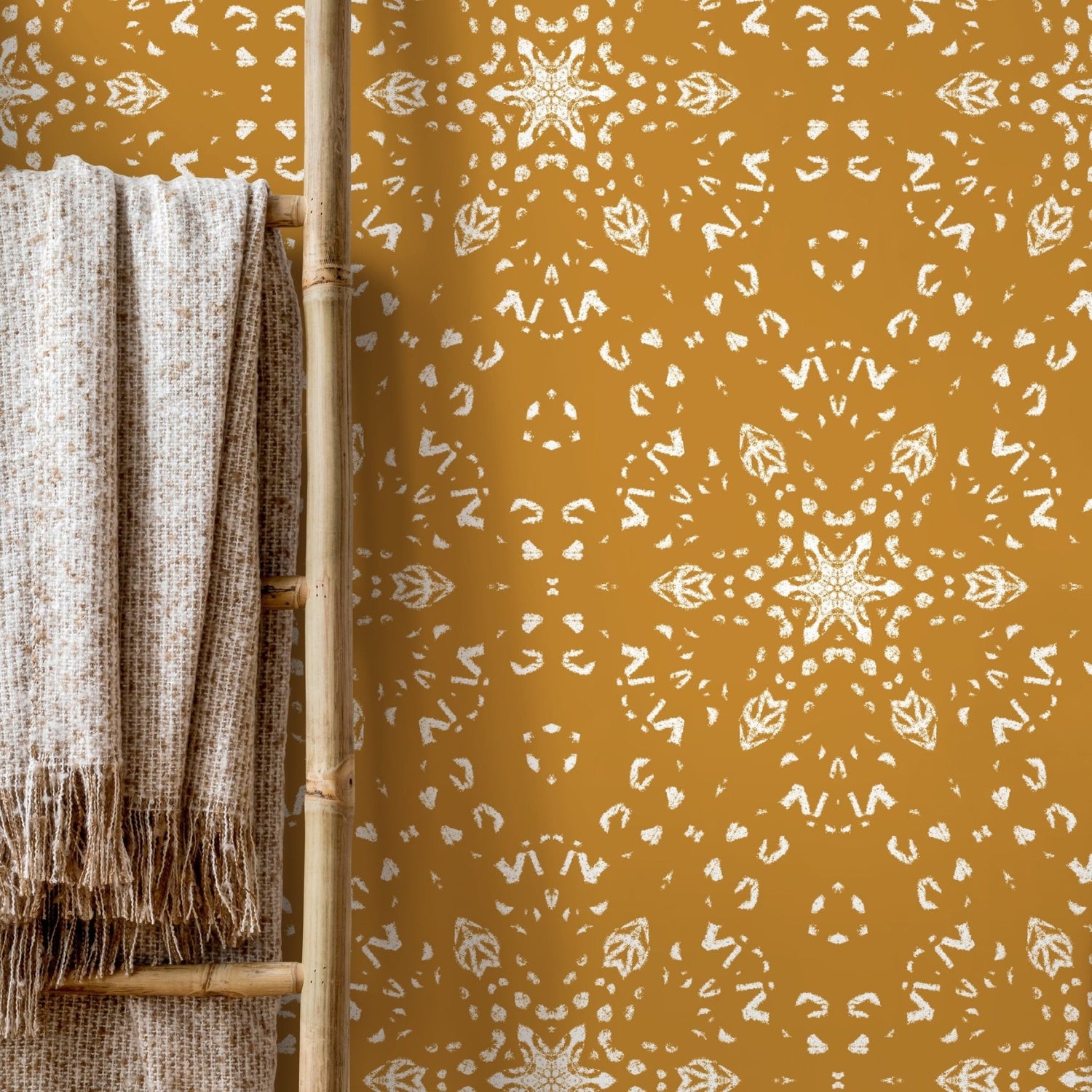 Removable Wallpaper Peel and Stick Wallpaper Wall Paper Wall Mural / Abstract Geometric Wallpaper - X084 - WallTrend