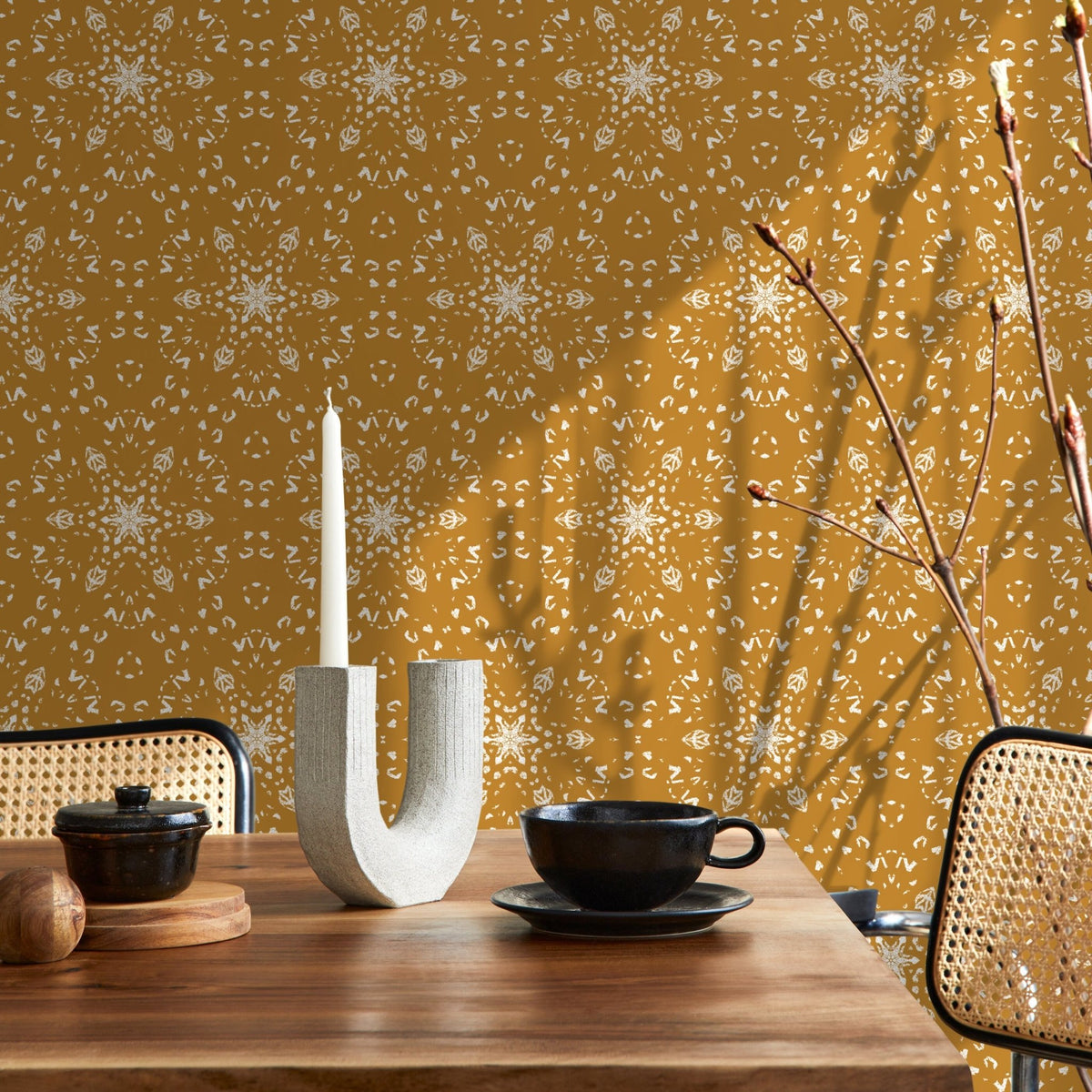 Removable Wallpaper Peel and Stick Wallpaper Wall Paper Wall Mural / Abstract Geometric Wallpaper - X084 - WallTrend