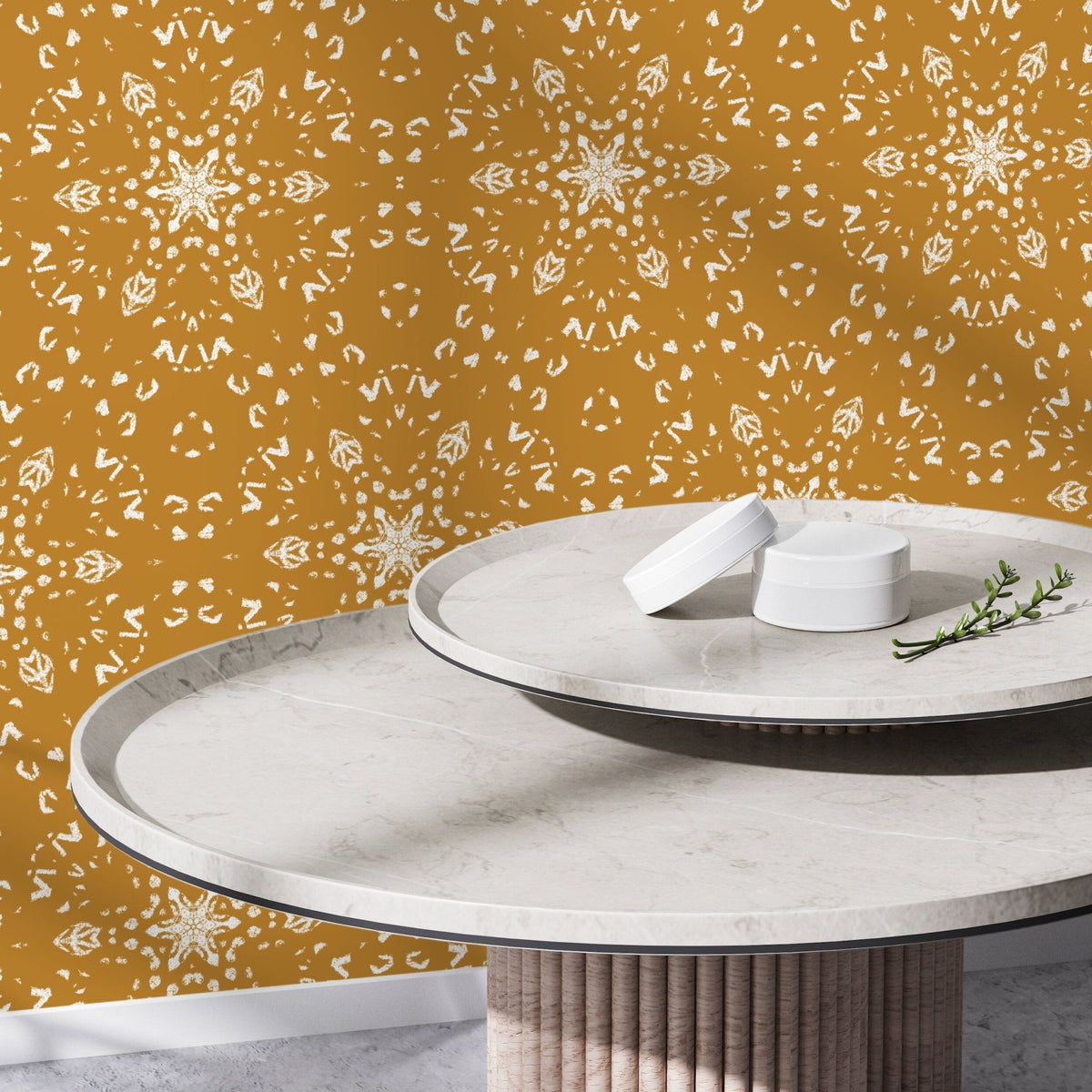 Removable Wallpaper Peel and Stick Wallpaper Wall Paper Wall Mural / Abstract Geometric Wallpaper - X084 - WallTrend