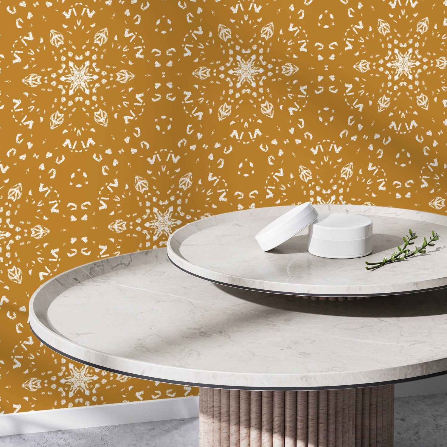 Removable Wallpaper Peel and Stick Wallpaper Wall Paper Wall Mural / Abstract Geometric Wallpaper - X084 - WallTrend