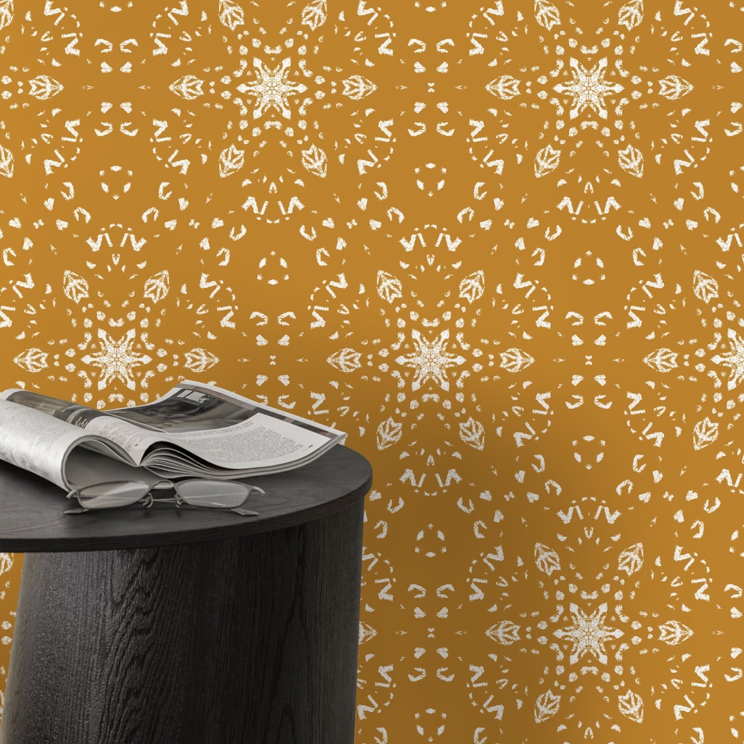Removable Wallpaper Peel and Stick Wallpaper Wall Paper Wall Mural / Abstract Geometric Wallpaper - X084 - WallTrend