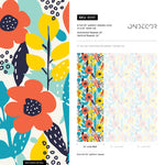 Removable Wallpaper Peel and Stick Wallpaper Wall Paper Wall Mural - Abstract Pop Wallpaper - B991 - WallTrend