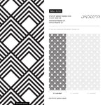 Removable Wallpaper Peel and Stick Wallpaper Wall Paper Wall Mural - Black and White Minimal Wallpaper - B084 - WallTrend