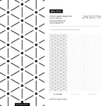 Removable Wallpaper Peel and Stick Wallpaper Wall Paper Wall Mural - Black and White Minimal Wallpaper - B155 - WallTrend