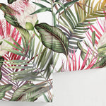 Removable Wallpaper Peel and Stick Wallpaper Wall Paper Wall Mural - Colorful Tropical Leaves Wallpaper - A444 - WallTrend