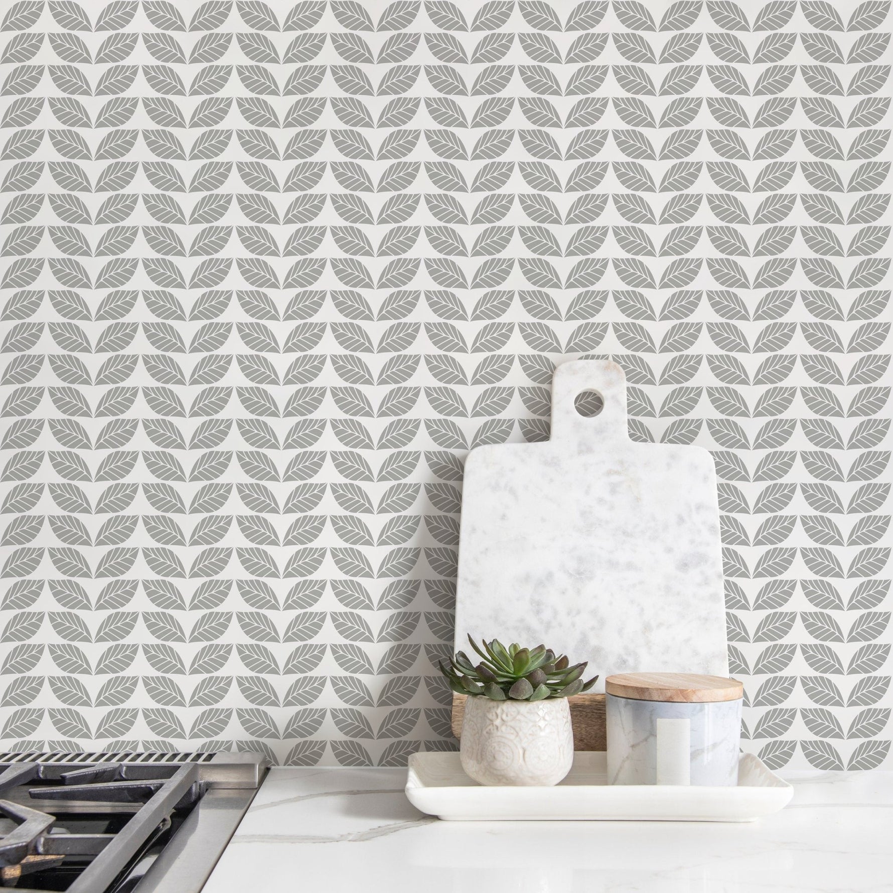 Removable Wallpaper Peel and Stick Wallpaper Wall Paper Wall Mural - Geometric Art Deco Wallpaper - C194 - WallTrend