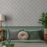 Removable Wallpaper Peel and Stick Wallpaper Wall Paper Wall Mural - Geometric Black and White Wallpaper - A465 - WallTrend