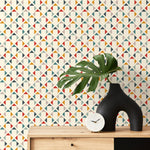 Removable Wallpaper Peel and Stick Wallpaper Wall Paper Wall Mural - Geometric Triangles Wallpaper - C169 - WallTrend