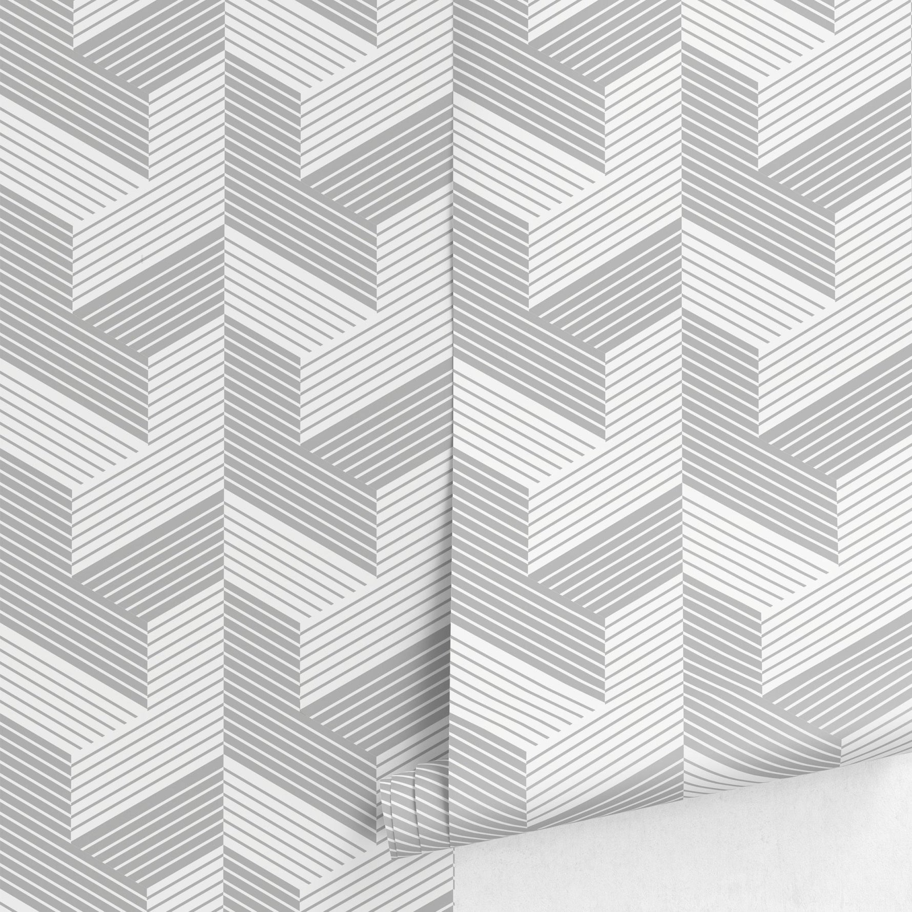 Removable Wallpaper Peel and Stick Wallpaper Wall Paper Wall Mural - Geometric Wallpaper - A484 - WallTrend