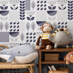 Removable Wallpaper Peel and Stick Wallpaper Wall Paper Wall Mural - Geometric Wallpaper - A721 - WallTrend