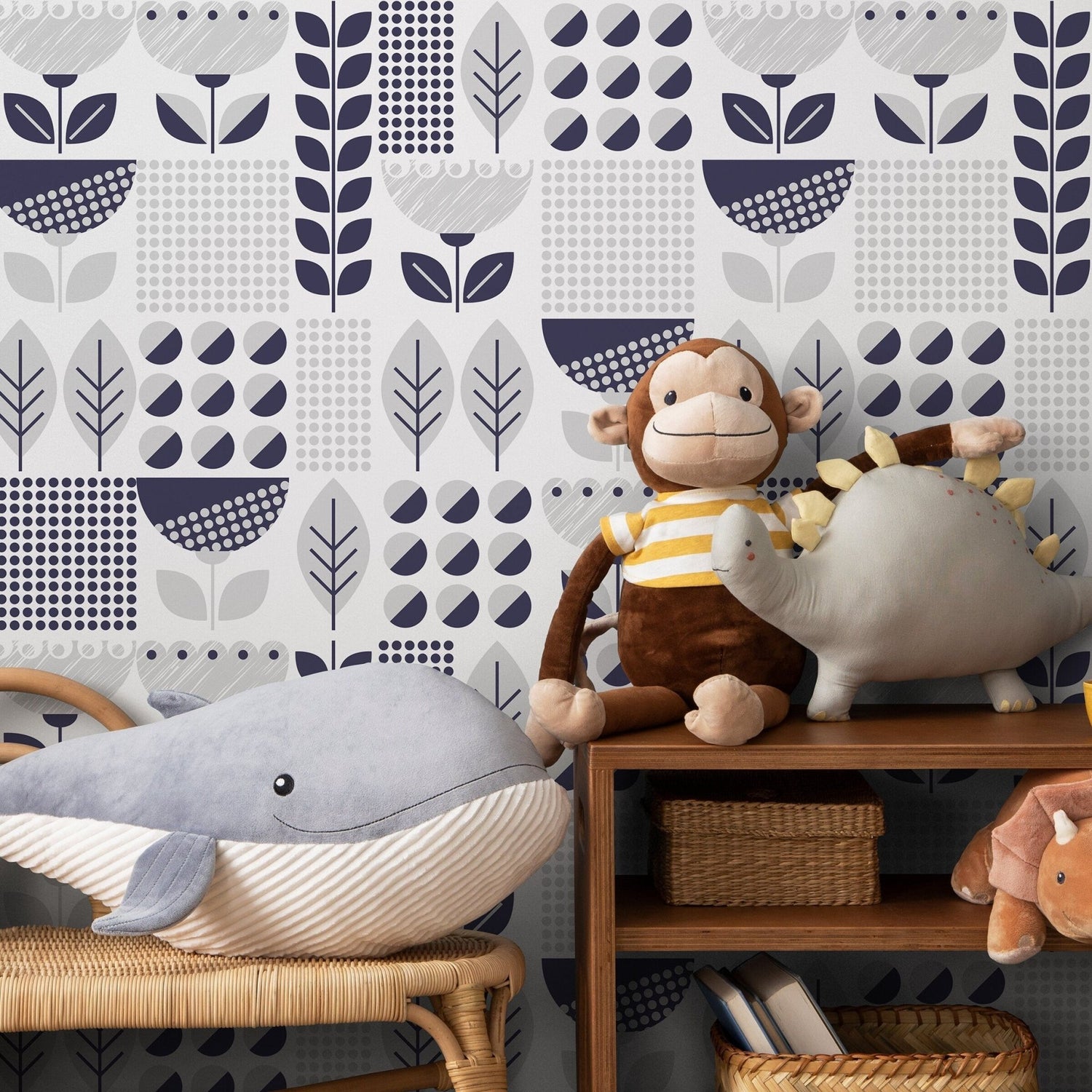 Removable Wallpaper Peel and Stick Wallpaper Wall Paper Wall Mural - Geometric Wallpaper - A721 - WallTrend