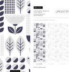 Removable Wallpaper Peel and Stick Wallpaper Wall Paper Wall Mural - Geometric Wallpaper - A721 - WallTrend