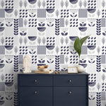 Removable Wallpaper Peel and Stick Wallpaper Wall Paper Wall Mural - Geometric Wallpaper - A721 - WallTrend