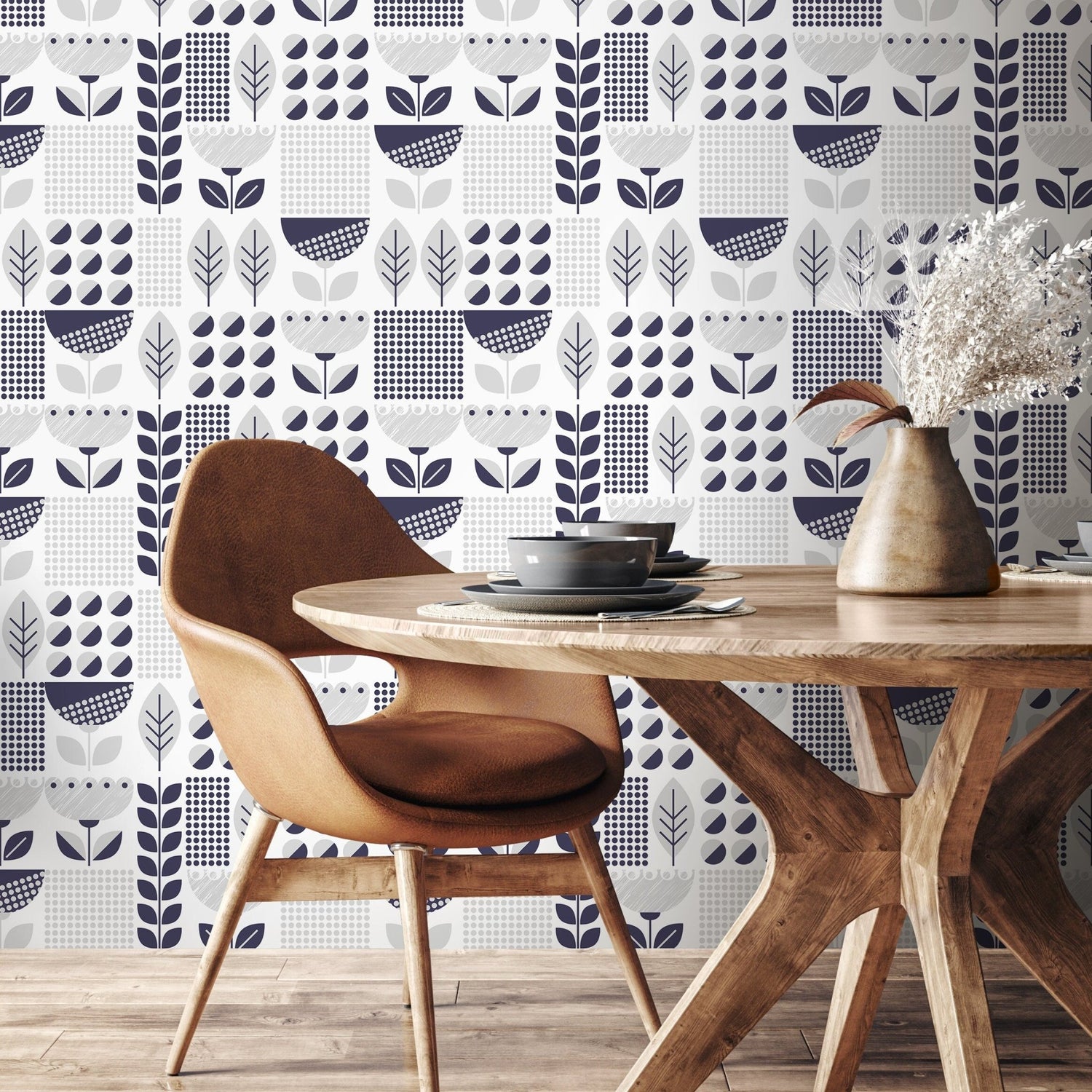 Removable Wallpaper Peel and Stick Wallpaper Wall Paper Wall Mural - Geometric Wallpaper - A721 - WallTrend