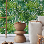 Removable Wallpaper Peel and Stick Wallpaper Wall Paper Wall Mural - Monstera Leaf Wallpaper - A399 - WallTrend