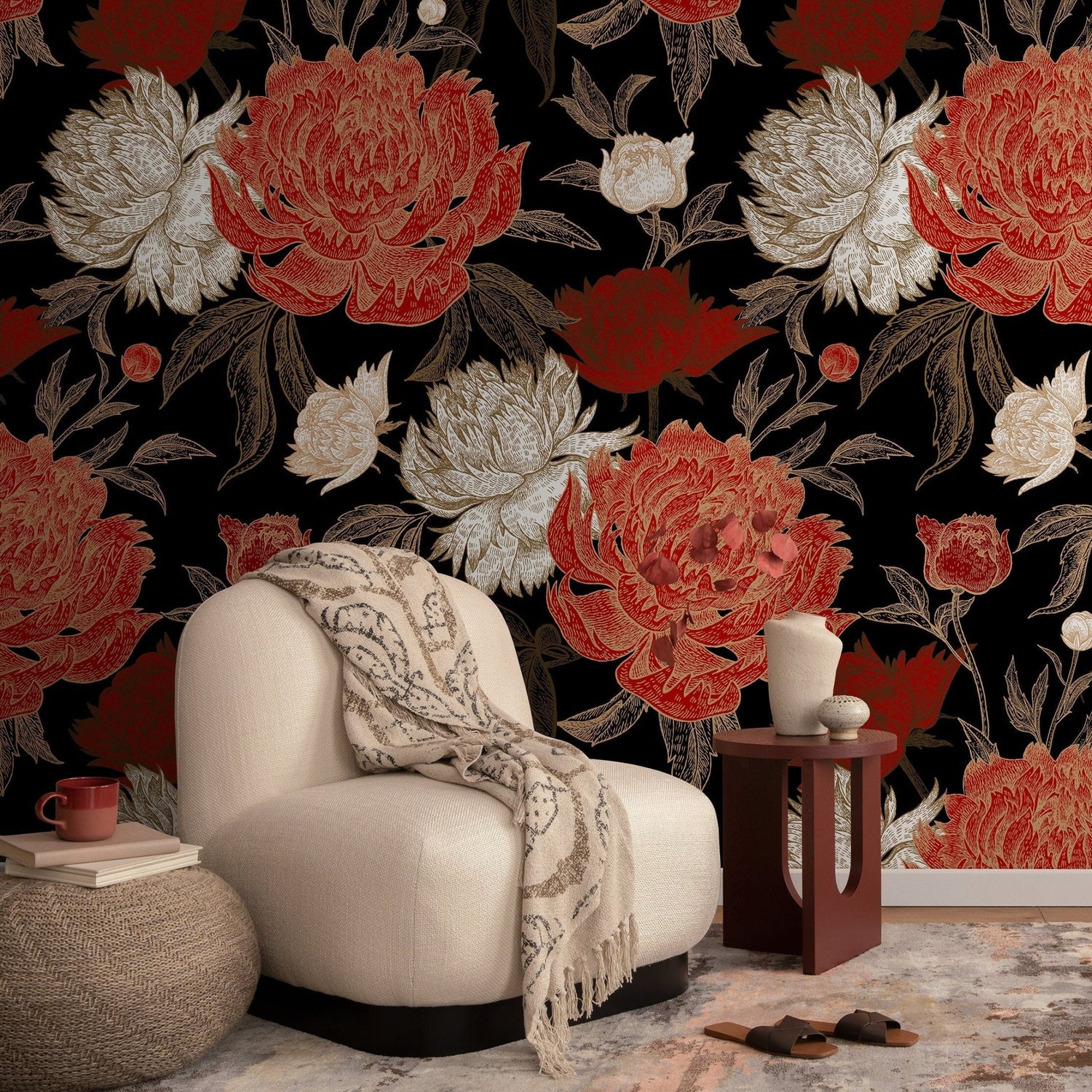 Removable Wallpaper Peel and Stick Wallpaper Wall Paper Wall Mural Temporary Wallpaper Wall Mural - A702 - WallTrend
