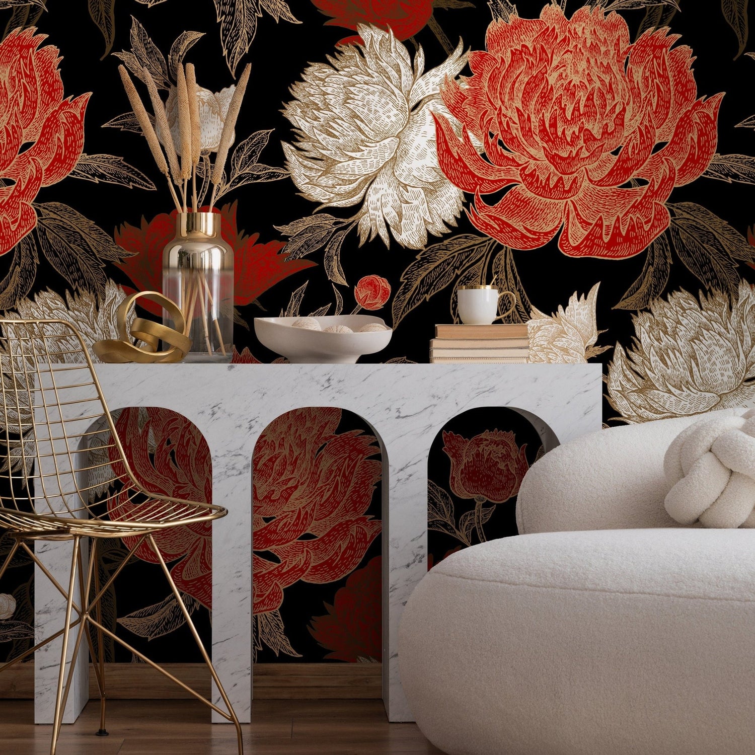 Removable Wallpaper Peel and Stick Wallpaper Wall Paper Wall Mural Temporary Wallpaper Wall Mural - A702 - WallTrend
