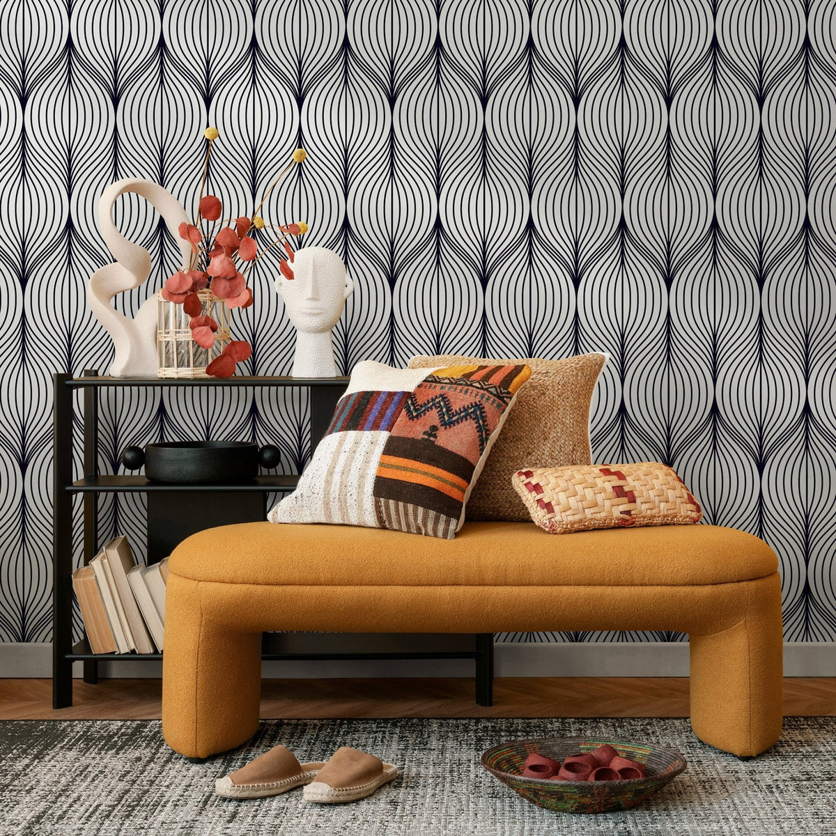 Removable Wallpaper Peel and Stick Wallpaper Wall Paper Wall Mural Temporary Wallpaper Wall Mural - A725 - WallTrend