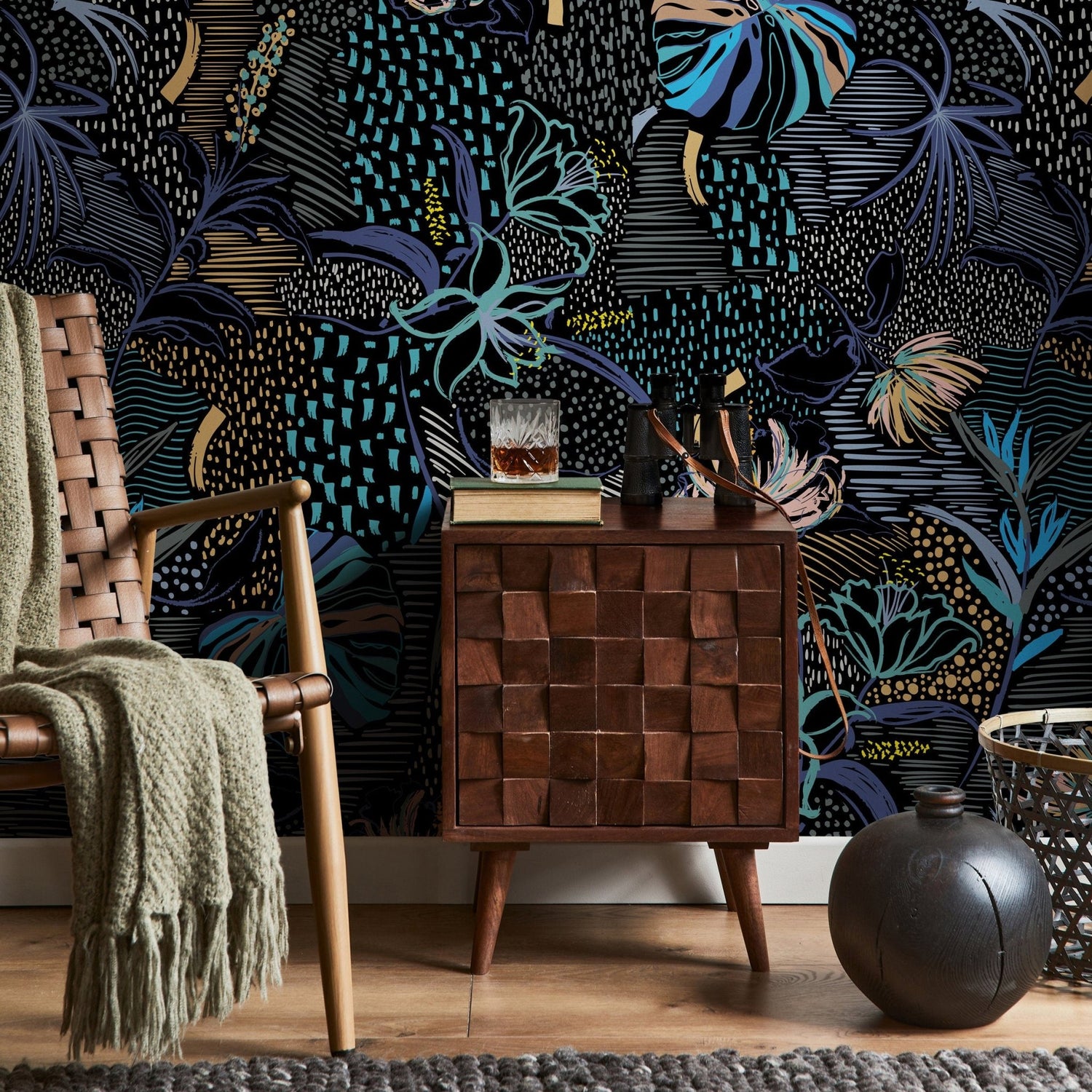 Removable Wallpaper Peel and Stick Wallpaper Wall Paper Wall Mural Temporary Wallpaper Wall Mural - B096 - WallTrend