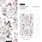 Removable Wallpaper Peel and Stick Wallpaper Wall Paper Wall Mural - Vintage Floral Wallpaper - A547 - WallTrend