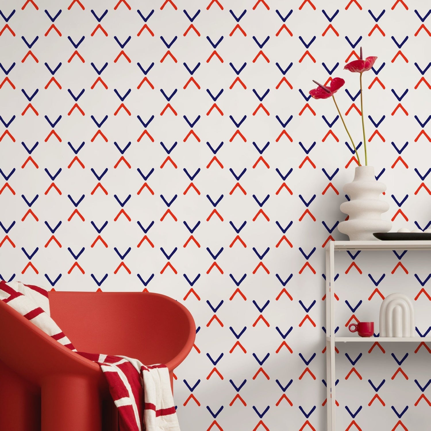 Removable Wallpaper Scandinavian Wallpaper Minimalist Wallpaper Peel and Stick Wallpaper Wall Paper - D984 - WallTrend